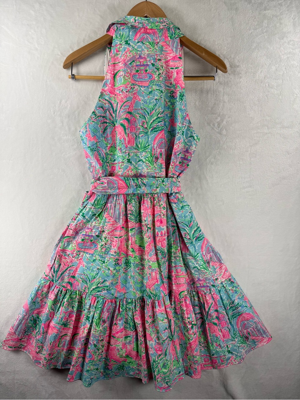Lilly Pulitzer Trisha Stretch Shirtdress Spotted on Worth Size 10 NWT - Picture 3 of 9